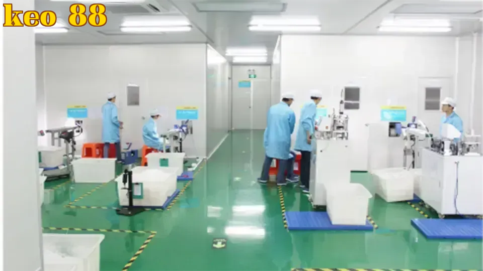 Công trình làm sạch ngành dược phẩm