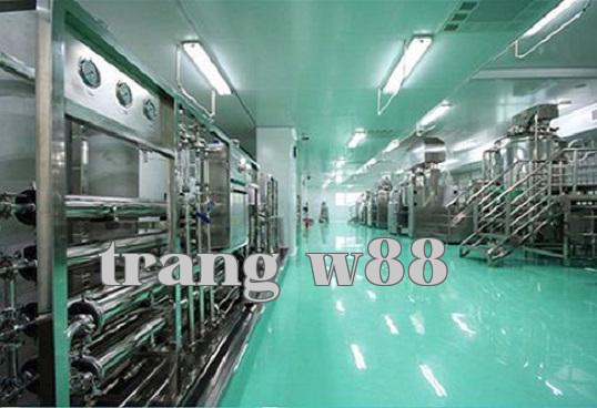 Công trình làm sạch ngành dược phẩm