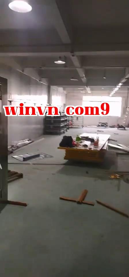 Hiện trường thi công phòng sạch nhà máy Long Cương Thành Đô