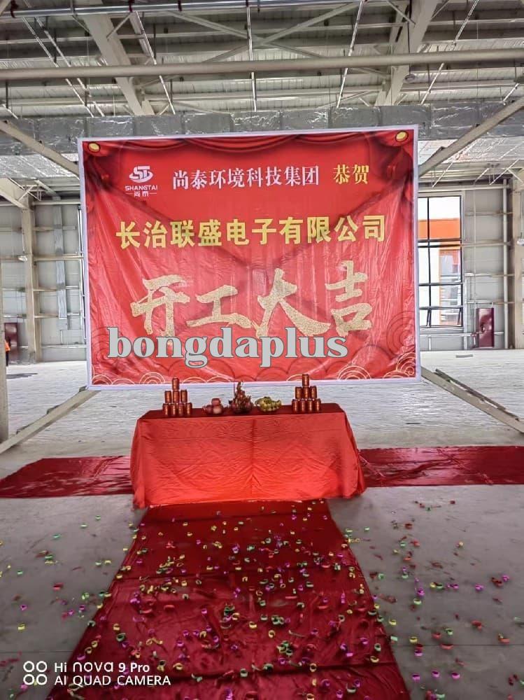 Công trường Trường Trạch, Sơn Tây chúc mừng khai trương thành công!
